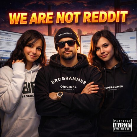 We are not Reddit cover art