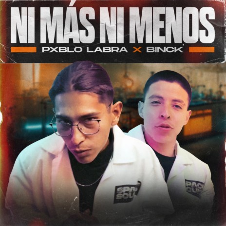 Ni mas ni menos ft. Binck cover art