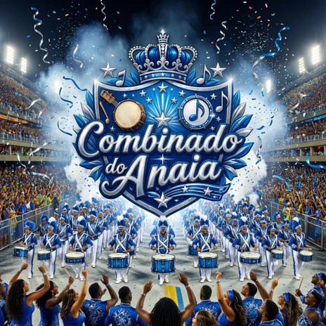 É de azul que eu e branco também Combinados do Anaia cover art