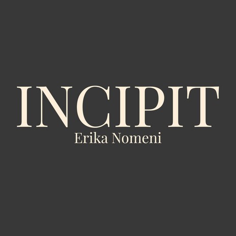 Incipit