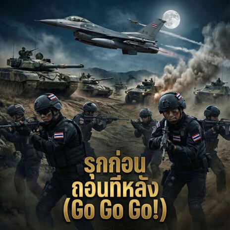 รุกก่อน ถอนทีหลัง (Go Go Go!) cover art
