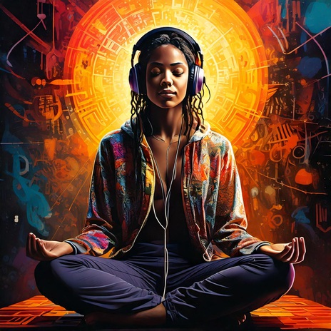 Breathing Through The Flow ft. Flute Meditation & Berlin Rain cover art