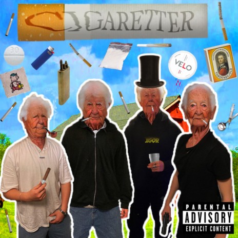 Cigaretter ft. Preben Hansen, Mit Navn Er Bent, John Ole & Peter Rand