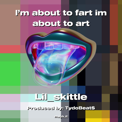 I’m about to f*** im about to art cover art