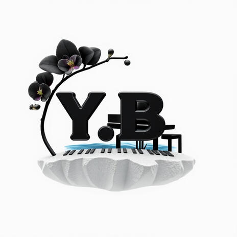 hip hop gangster dark rap _אור הסחלב השחור_2025_y.b_סחלב שחור .wavהלב הבוער/ 2025/sad piano cover art