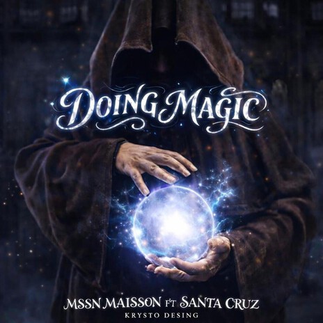 Doing magic cover art
