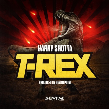 T-rex cover art