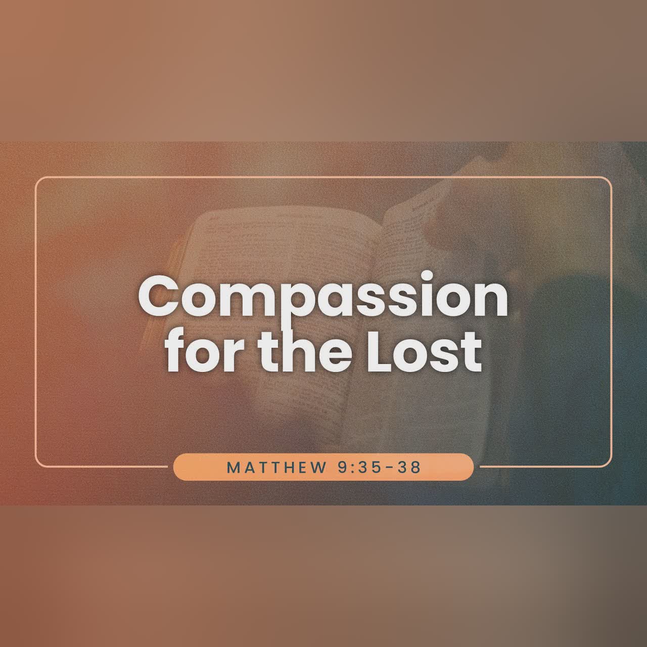 Compassion for the Lost | Dr. Neil Ty
