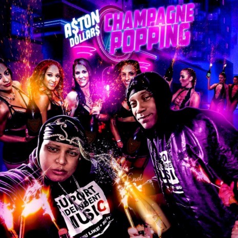 CHAMPAGNE POPPING cover art
