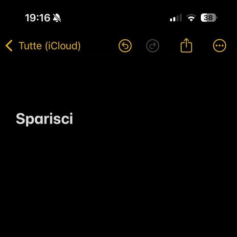 Sparisci cover art