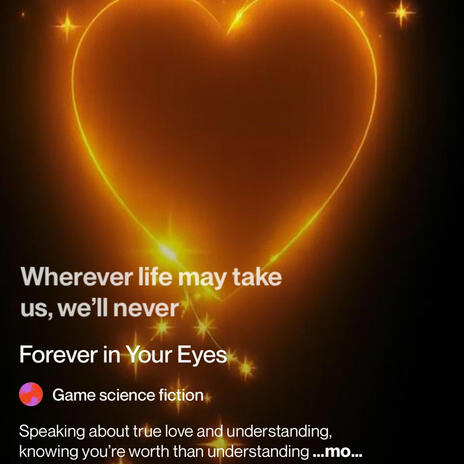 Forever in your eyes cover art