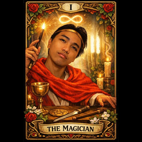 Wang Tarot (Magician) cover art