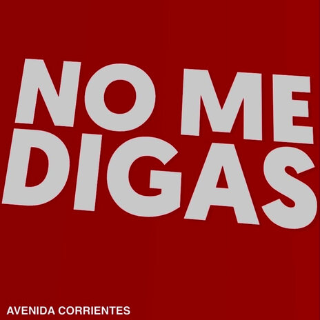 No me digas cover art