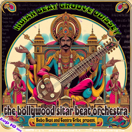 Slow Funk Raga ft. BOLLYWOOD SITAR BEAT ORCHESTRA, tantra tribe & Top Inc. cover art