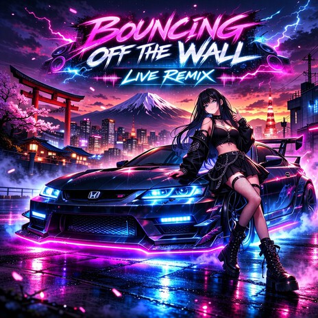 Bouncing of the wall (Live remix) cover art