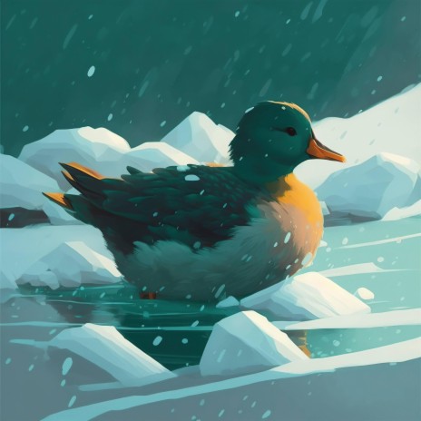 to sleep in snow cover art