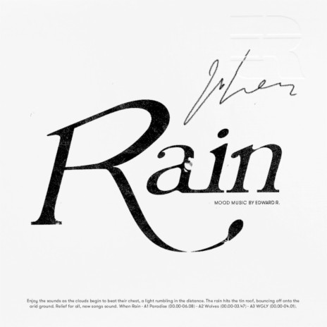 Paradise (When Rain Version) cover art