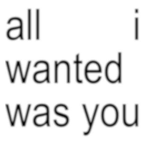 all i wanted was you (hoodtrap) cover art
