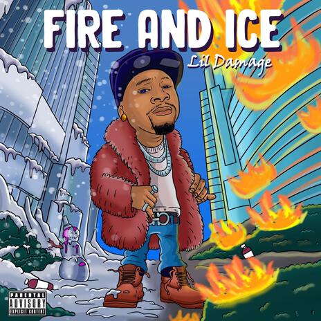 Fire and ice cover art