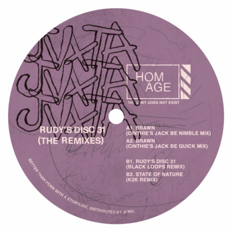 Rudy's Disc 31 (Black Loops Remix) cover art