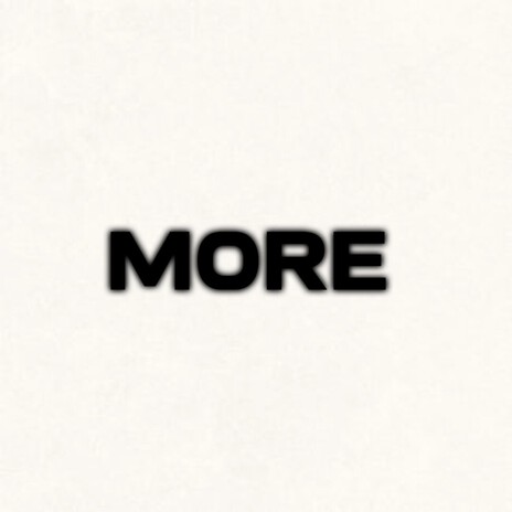 MORE cover art