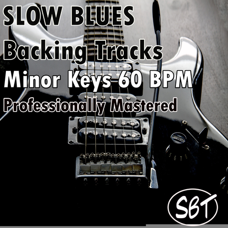 Slow Blues Backing Track B Minor Professionally Mastered