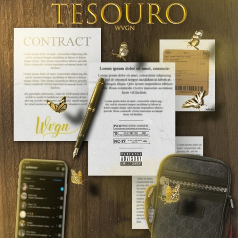TESOURO ft. k v lt & Xizoh cover art