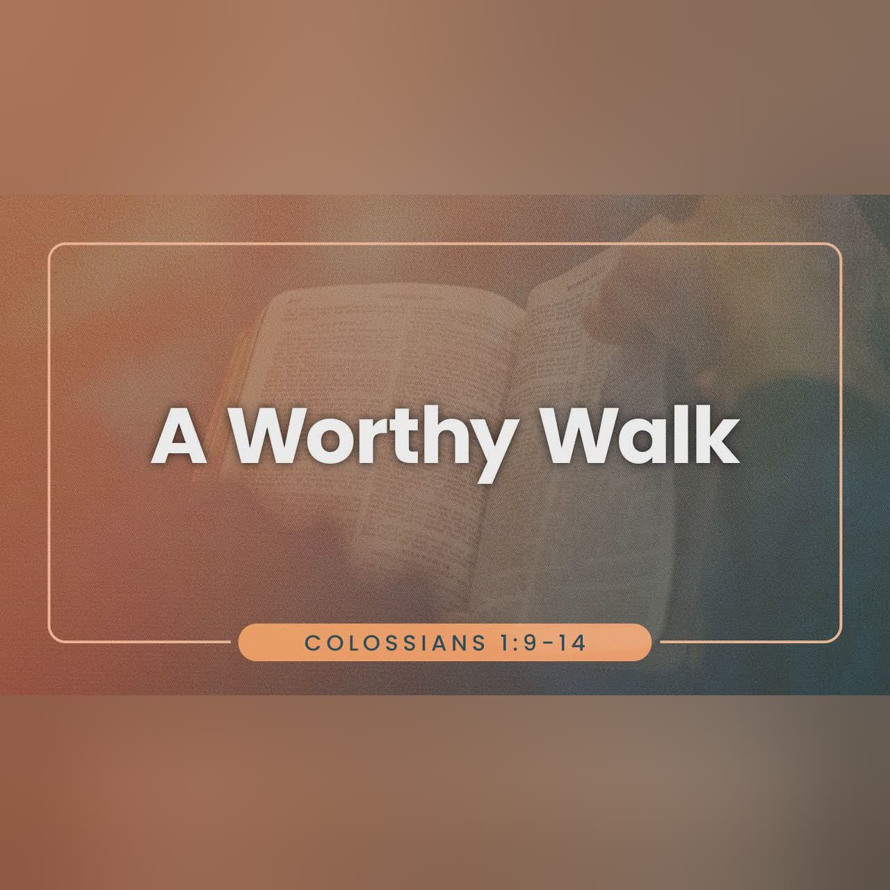 A Worthy Walk | Dr. Stephen Tan