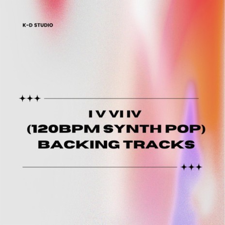 C: C G Am F (120bpm Synth Pop) Guitar Backing track