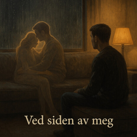 Ved siden av meg.
