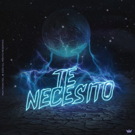 Te Necesito ft. Dalex, Justin Quiles, Darell & Dímelo Flow cover art