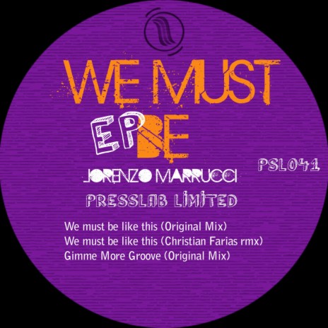We Must Be (Christian Farias Remix) cover art