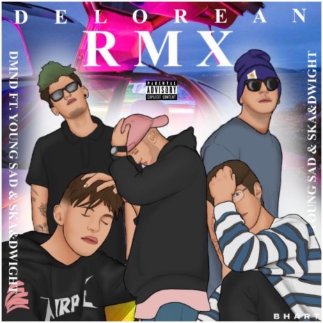 DeLorean (Remix) ft. Young Sad & Ska&Dwight cover art