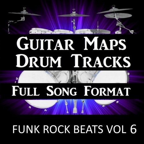 Funk Rock Drum Beat 88 BPM Bass Guitar Backing Track