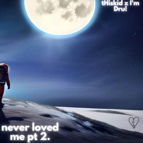 never loved me pt. 2. ft. I'm Dru! cover art