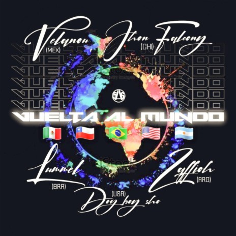 Vuelta Al Mundo ft. Velanou, Lummel, Zaffioh & Dog Boy Sho cover art