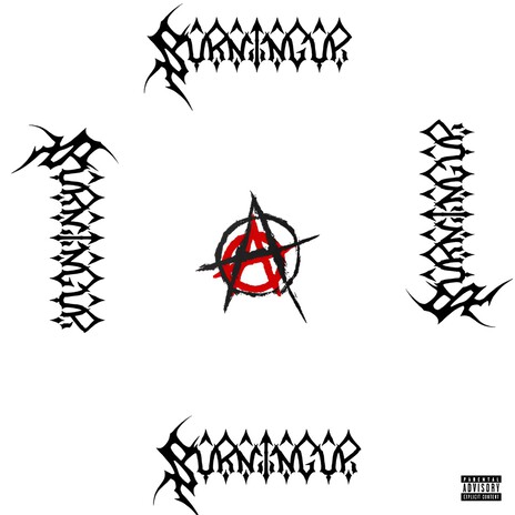 burning up cover art