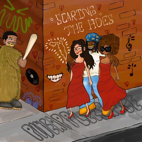 sCariNg ThE hoEs cover art