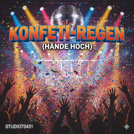Konfetti Regen (zum Fasching) cover art