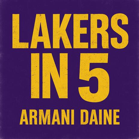 LAKERS IN 5 cover art