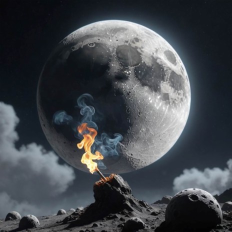Smoking on the moon cover art