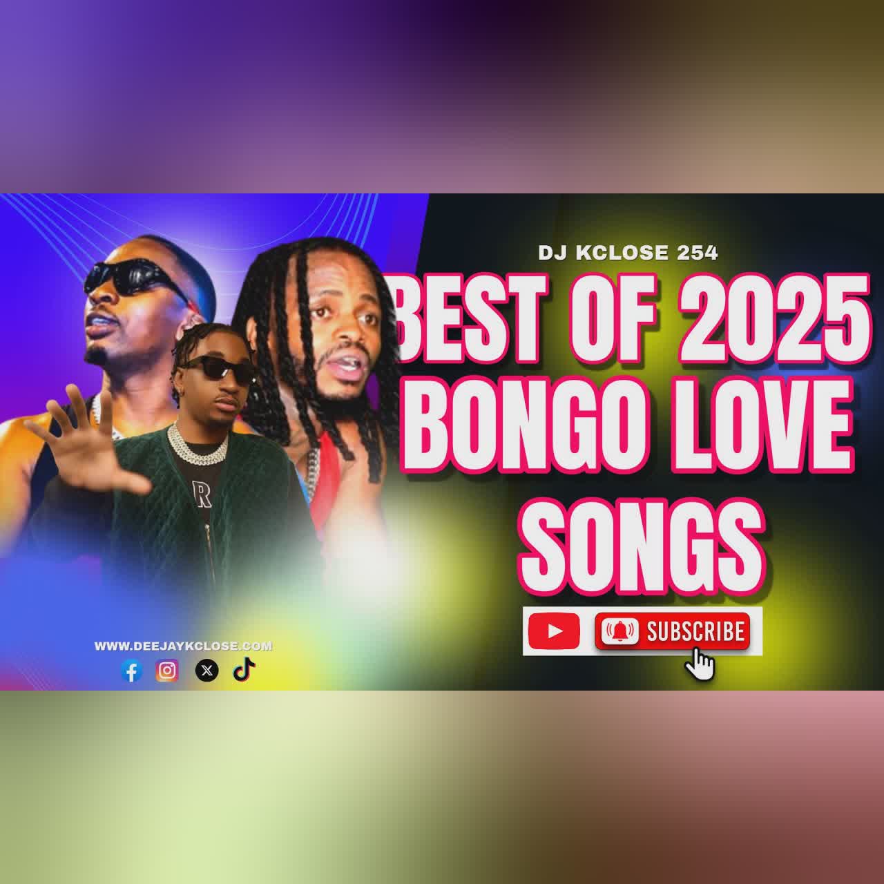 BEST OF BONGO LOVE SONGS VIDEO MIX 2025~DJ KCLOSE FT HARMONIZE|MAZOEA|ZUCHU|MARIOO|DVOICE|JAY MELODY cover art