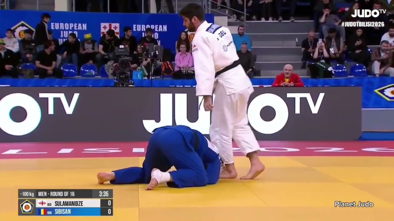 Ilia SULAMANIDZE 🇬🇪 🆚️ Alexandru SIBISAN 🇷🇴 | 1/8финала/-100кг | Чемпионат Европы 2026