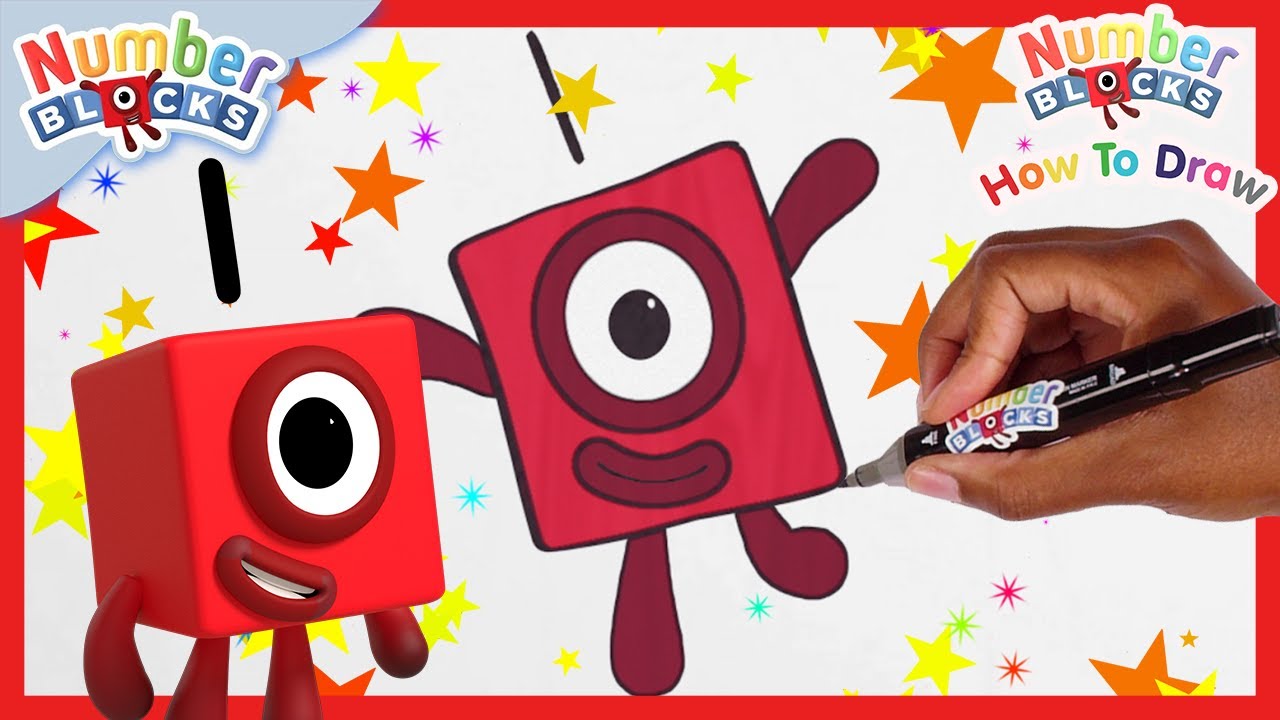 How To Draw - Numberblocks