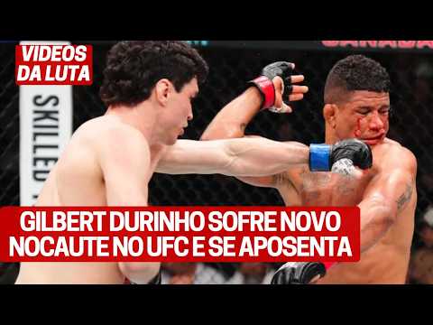 VIDEO LUTA: GILBERT DURINHO SOFRE NOCAUTE BRUTAL E SE APOSENTA NO UFC WINNIPEG