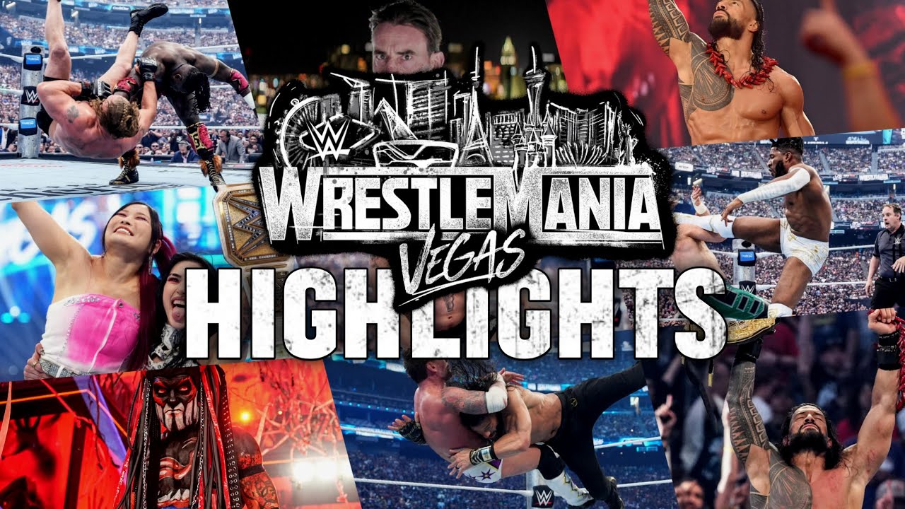 WWE WrestleMania 42 Sunday Highlights