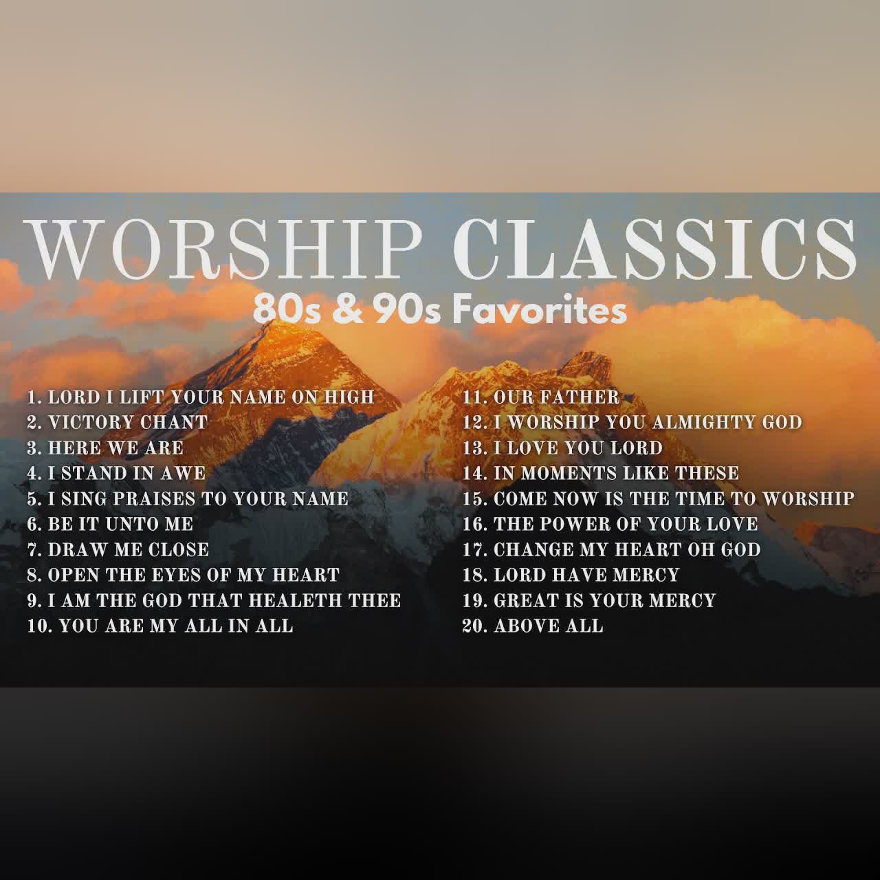All‑Time Favorite Praise and Worship – 2 Hour 80s/90s Classics Playlist | Don Moen Worship Again! cover art