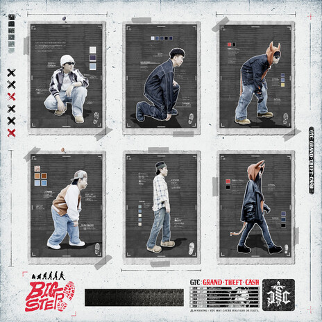 Big Step ft. NOIDEACHILD, Song Gun & 99' Nasty Kidz cover art