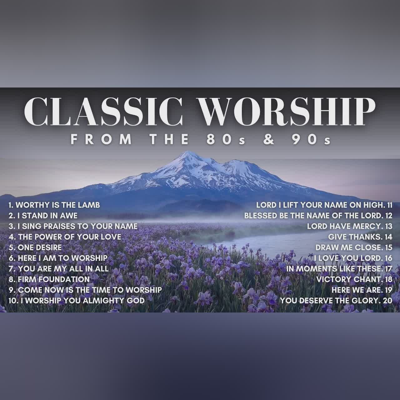 Nonstop Classic Worship Songs from 80s & 90s | Best Playlist for Praise & Worship cover art