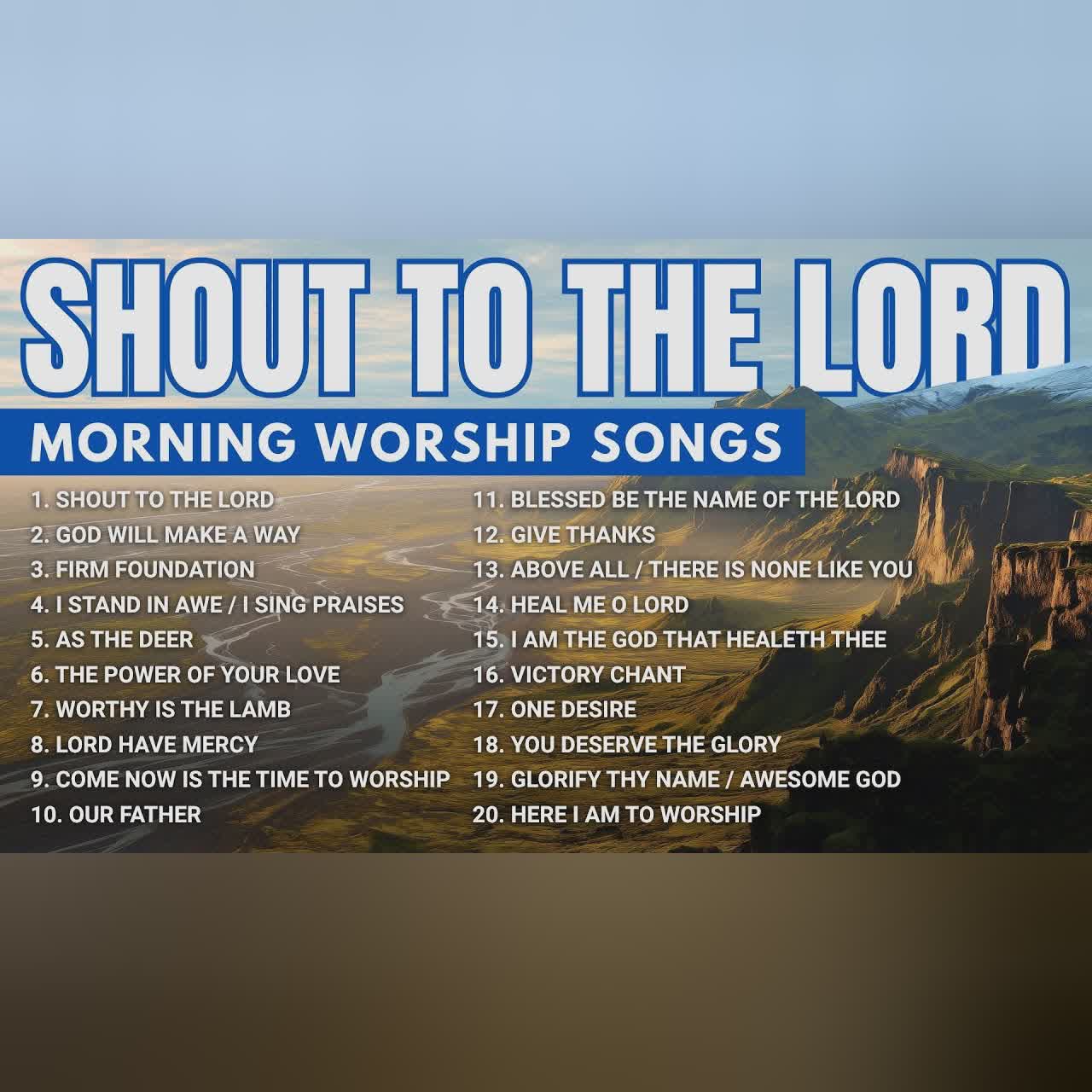 Morning Worship Songs from the 80s & 90s | Old Praise and Worship Classics Playlist cover art